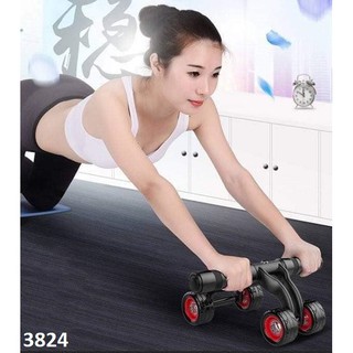 Con lăn tập bụng 4 bánh cao cấp [chính hãng]