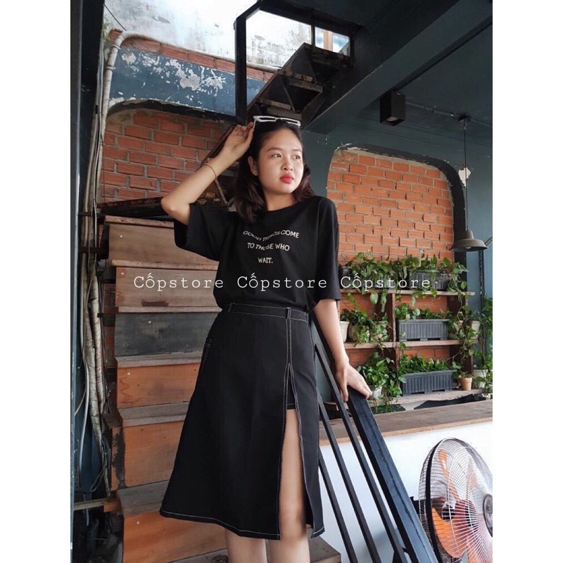 CHÂN VÁY XẺ [HYON SKIRT] | BigBuy360 - bigbuy360.vn