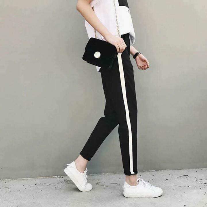 Quần mango 1 sọc, quần thu đông nữ
