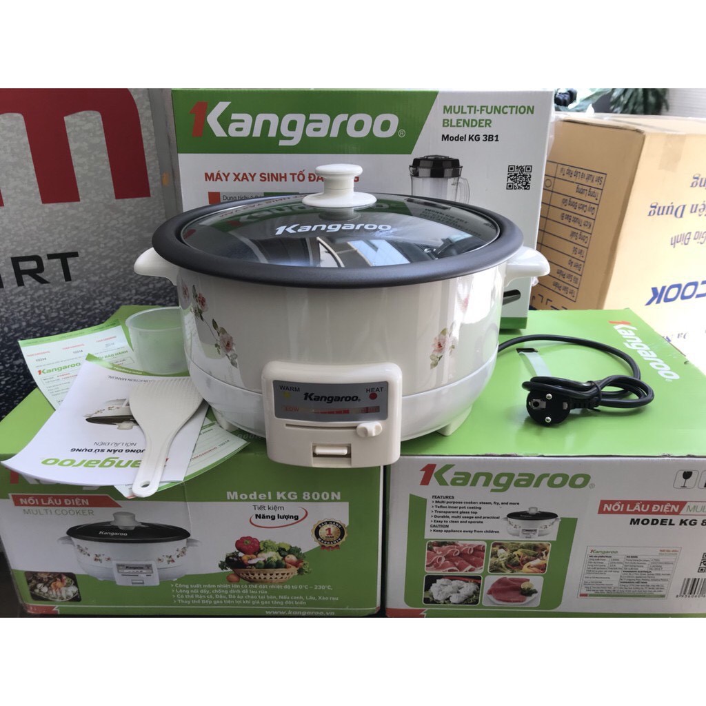 Nồi lẩu điện Kangaroo KG 800N 3.5 lít