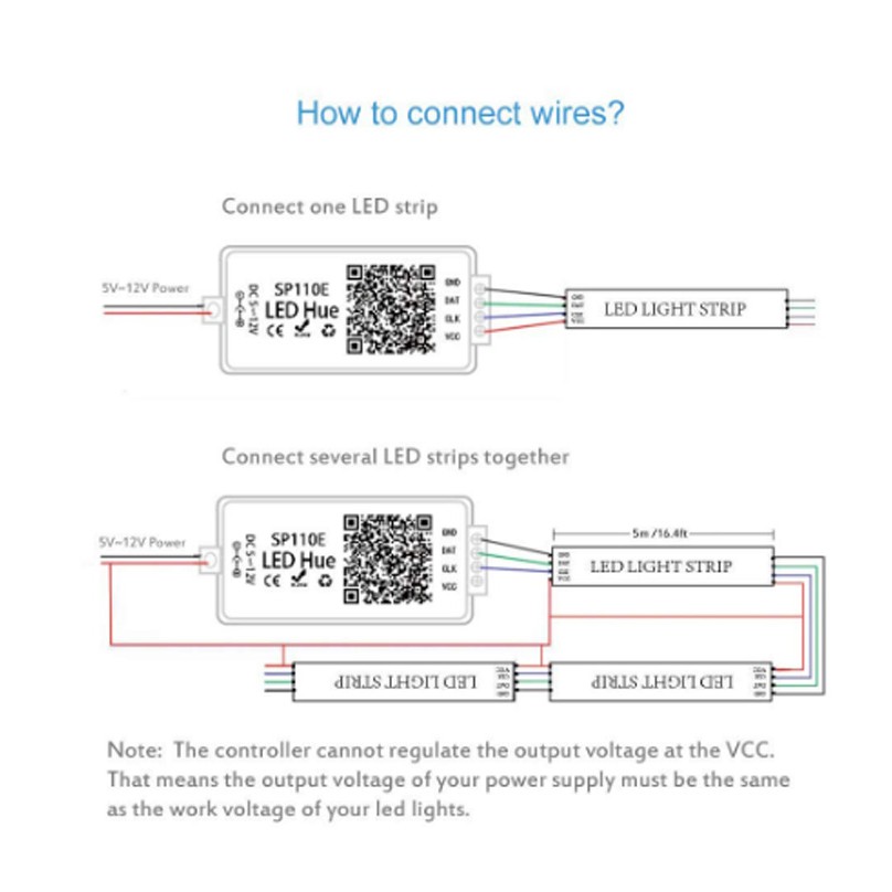 Bộ điều khiển ánh sáng đèn led pixel sp110e ws2811 ws2812b ws2812 sk6812 rgb rgbw ap ws2801 pixels chuyên dụng | BigBuy360 - bigbuy360.vn