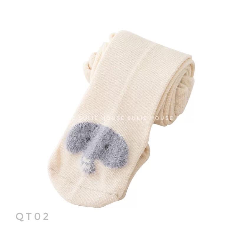 Quần tất len lông thỏ cho bé - QT02