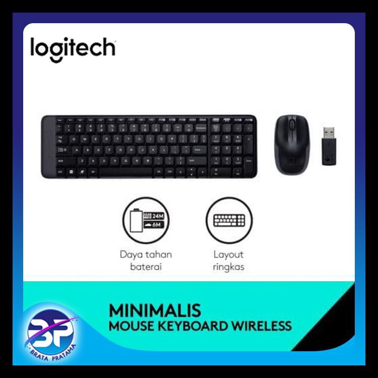 Bàn Phím Không Dây Logitech Mk215 462