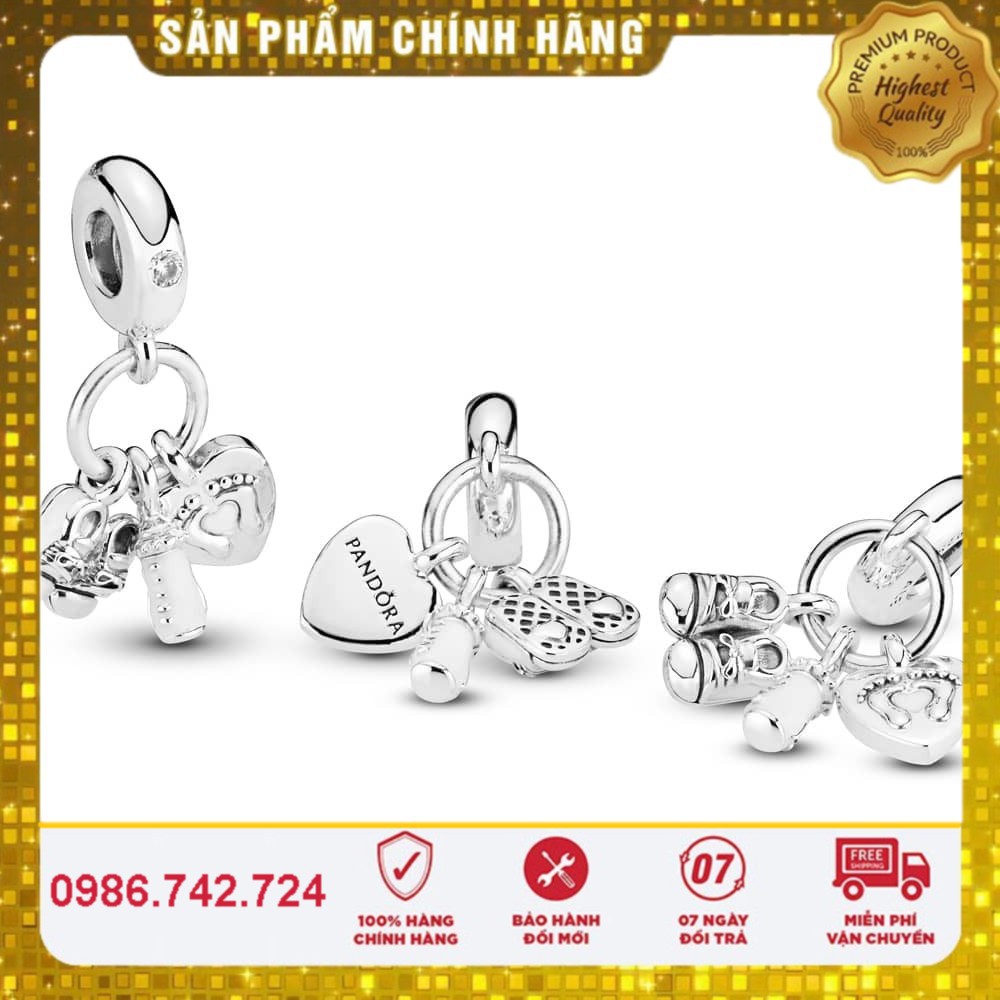 Charm bạc Pan chuẩn bạc S925 ALE Cao Cấp - Charm Bạc S925 ALE thích hợp để mix cho vòng bạc Pan - Mã sản phẩm DNJ139