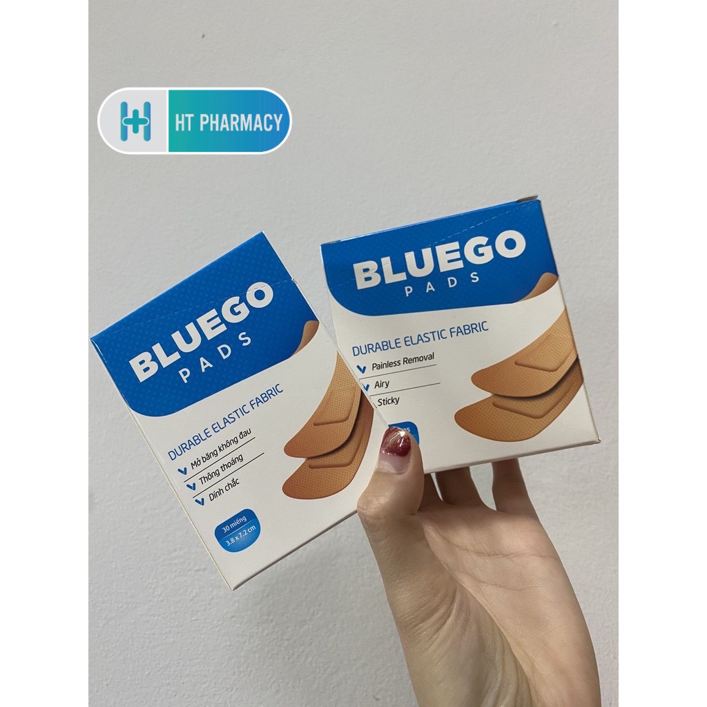 Băng Gạc Y Tế, Gạc Cá Nhân Bluego Hộp 102 Miếng An Toàn, Tiện Lợi Phù Hợp Cho Mọi Nhà