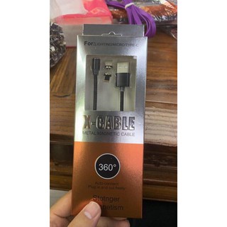 CÁP SẠC TỰ HÚT NAM CHÂM 3 ĐẦU - IP TYPE C MICRO USB - XẢ!!!