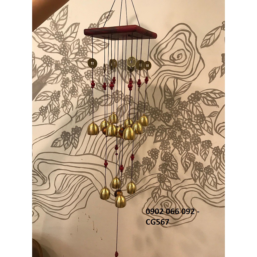 Chuông gió phong thủy may mắn CG567