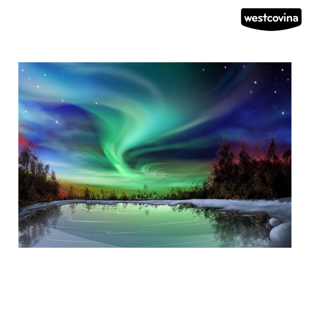 Bộ Tranh Đính Đá 30x40cm Tự Làm Hình Phong Cảnh Độc Đáo