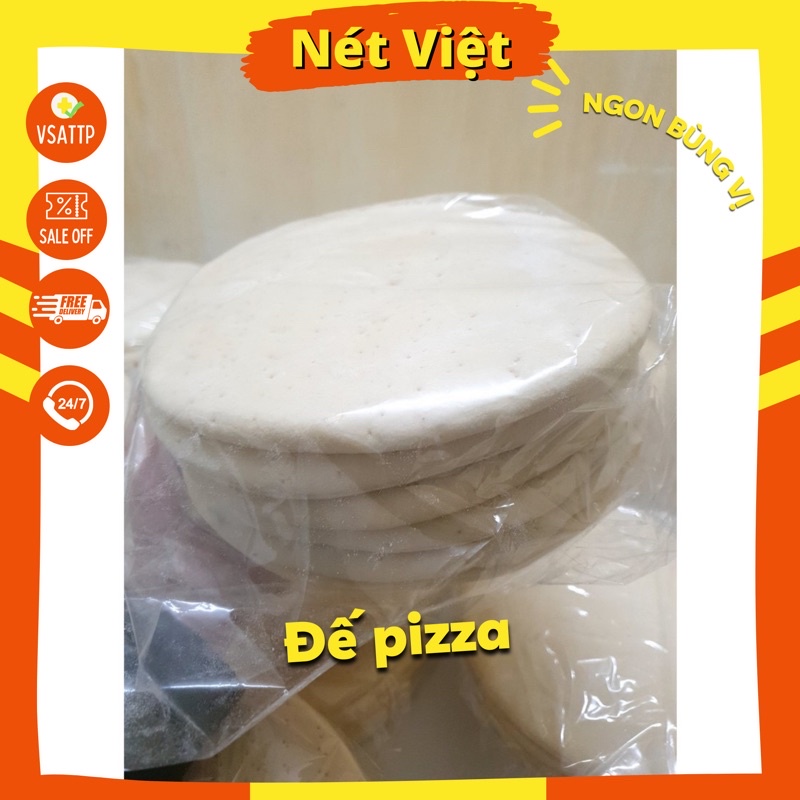 5 Đế Pizza (kèm lá thơm, tương cà)