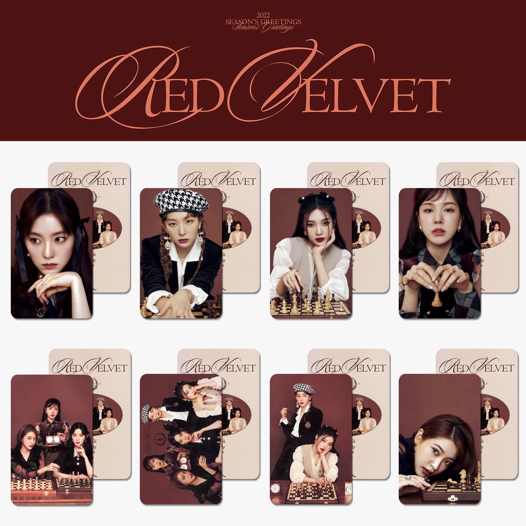 Red Velvet 2022 SEASON'S GREETINGS Photocard Official Card