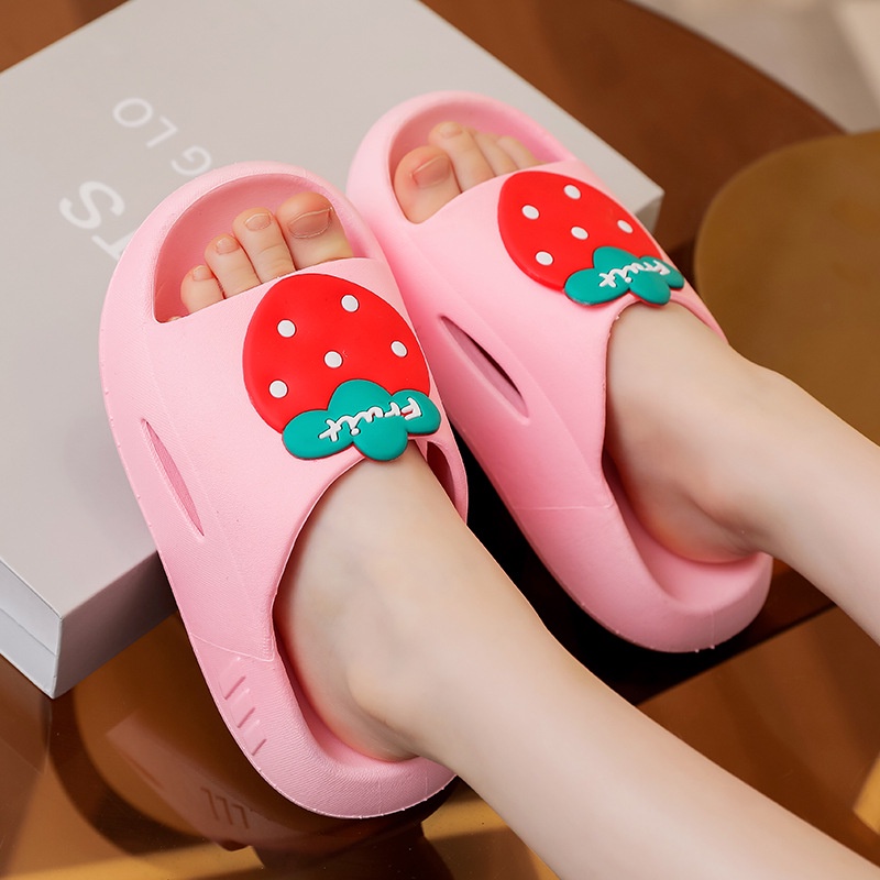 Dép Đi Trong Nhà Chống Trượt In Hoạt Hình Dễ Thương Cho Bé 1-9 Tuổi
