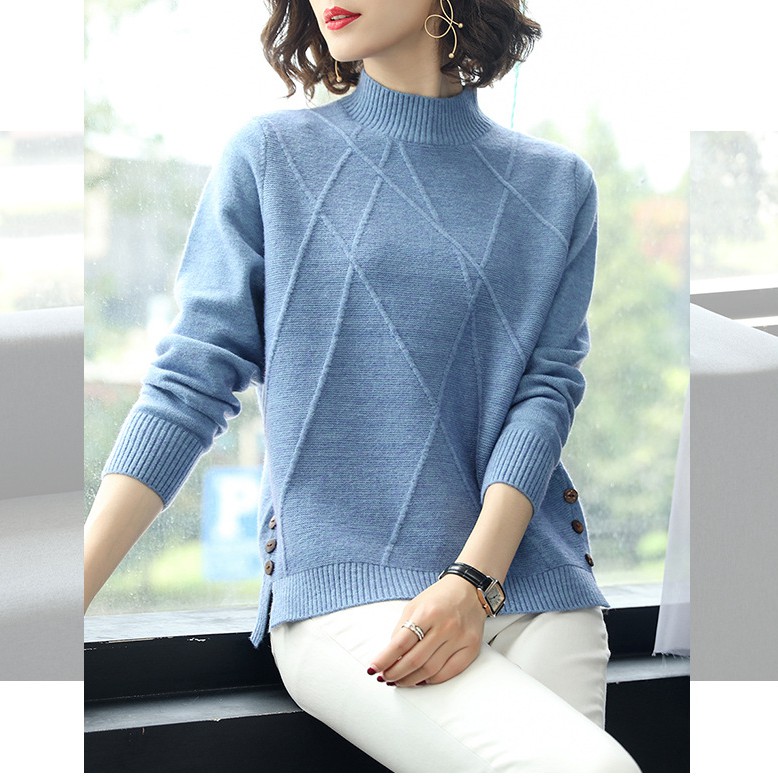 Áo len nữ cách điệu mẫu mới al19