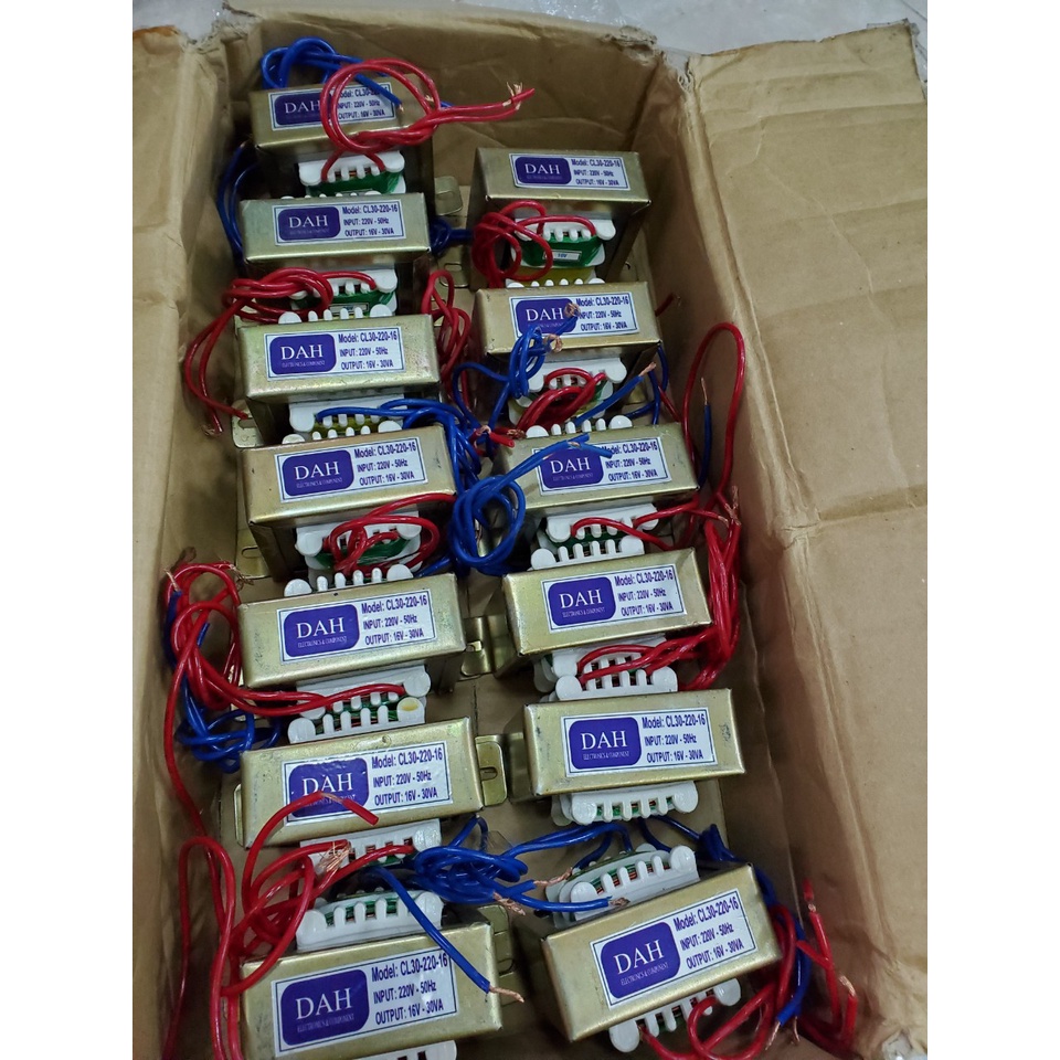 Biến áp cách ly 16V-30VA