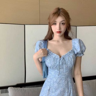 Váy hoa nhí tay bồng (ảnh thật ở cuối)