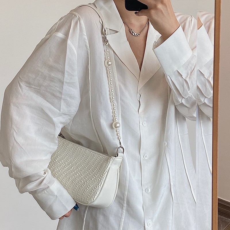 [HÀNG MỚI - ẢNH THẬT CUỐI] Túi kẹp nách họa tiêt sần cực nữ tính S043 | BigBuy360 - bigbuy360.vn