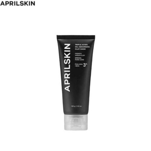 Mặt Nạ Đất Sét Hút Dầu Aprilskin Triple Acids Oil-Absorbing Clay Mask 100g