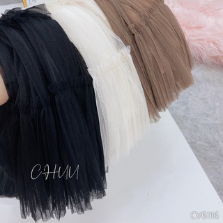 Chân váy maxi lưới mặc được 2 kiểu CHUU CV6116