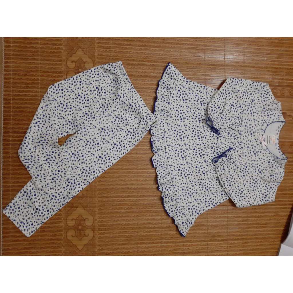 combo 3 bộ Set đồ thu đông cho bé gái