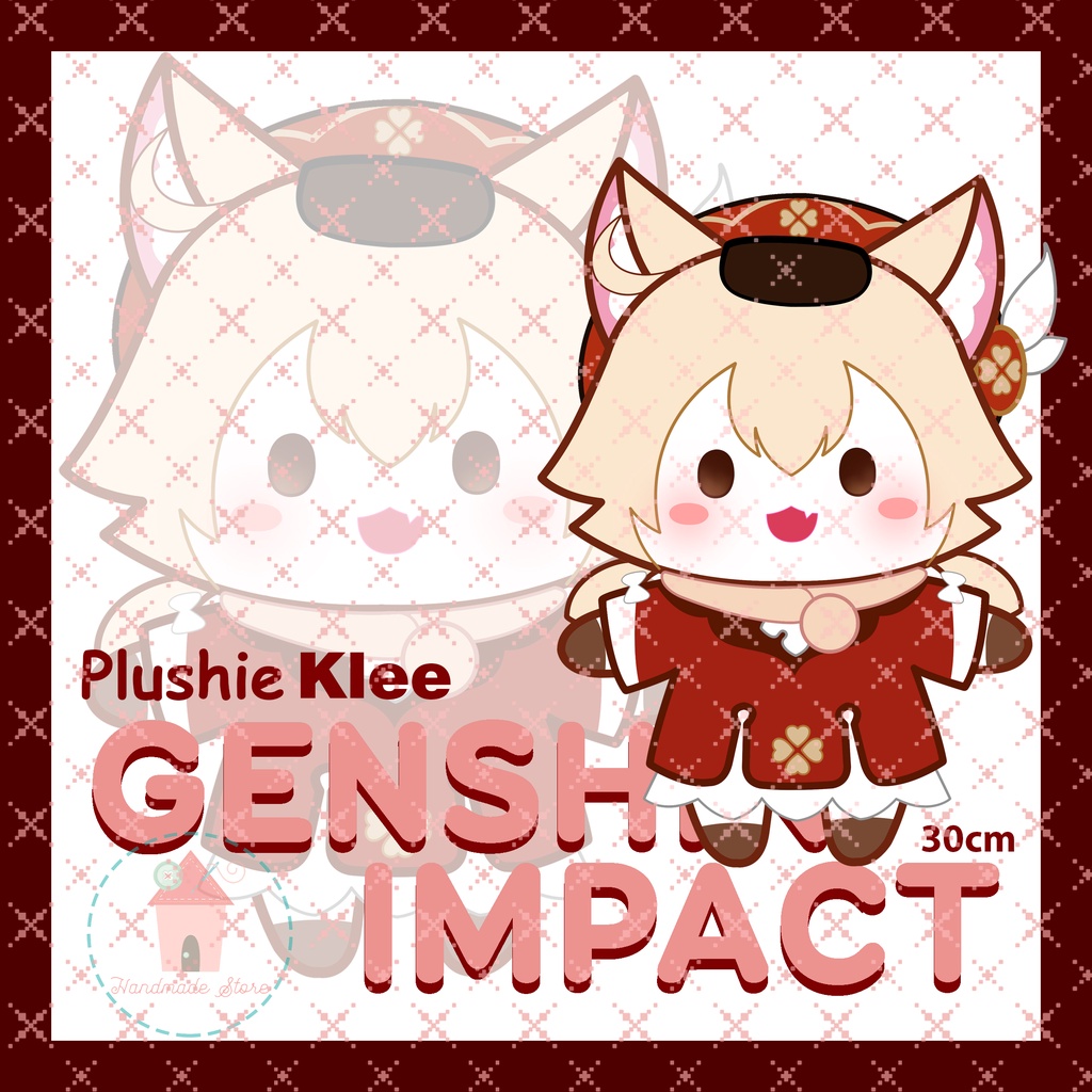 Mèo Klee nhồi bông - Genshin Impact