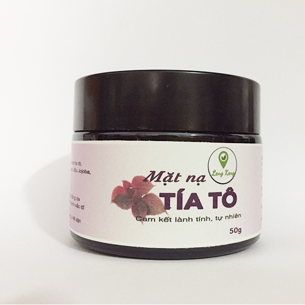Mặt Nạ Tía Tô - 100% Thiên Nhiên
