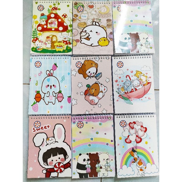Sổ hoa luyện chữ khổ giấy A5
