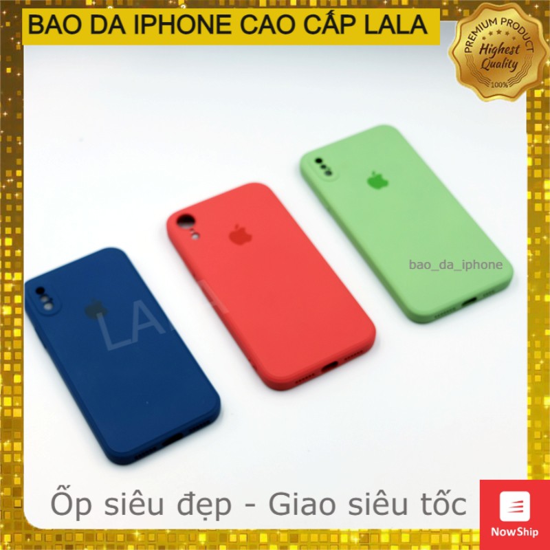 Ốp Lưng Cho iPhone 11 / 11 Pro / 11 Promax Full Viền Vuông Độ Iphone 12 - Giao Hàng Hỏa Tốc