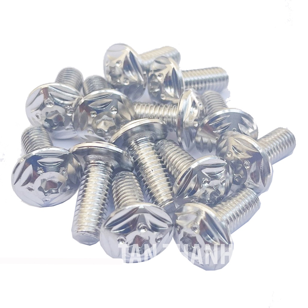 Ốc Salaya 6li15 Dù Mỏng Gắng Đĩa Vario, Ốp pô, Chụp Pô Ex155-PTTT