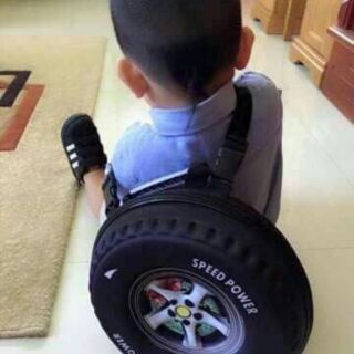 Ba lô bánh xe cho bé