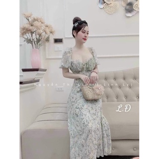 Váy hoa nhí dáng dài ( ảnh thật cuối)