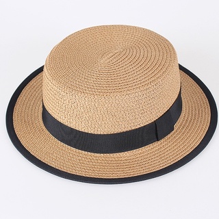 Nón Cói Vintage Viền Đen Thắt Nơ Vuông JCB02 Mc Mr & Mrs Cap Tặng Kèm Hộp Giữ Form