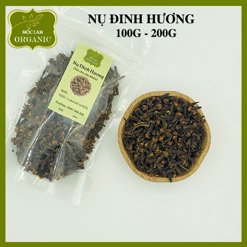 Nụ Đinh Hương khô cao cấp Mộc Lam Túi zíp 100g - 200g