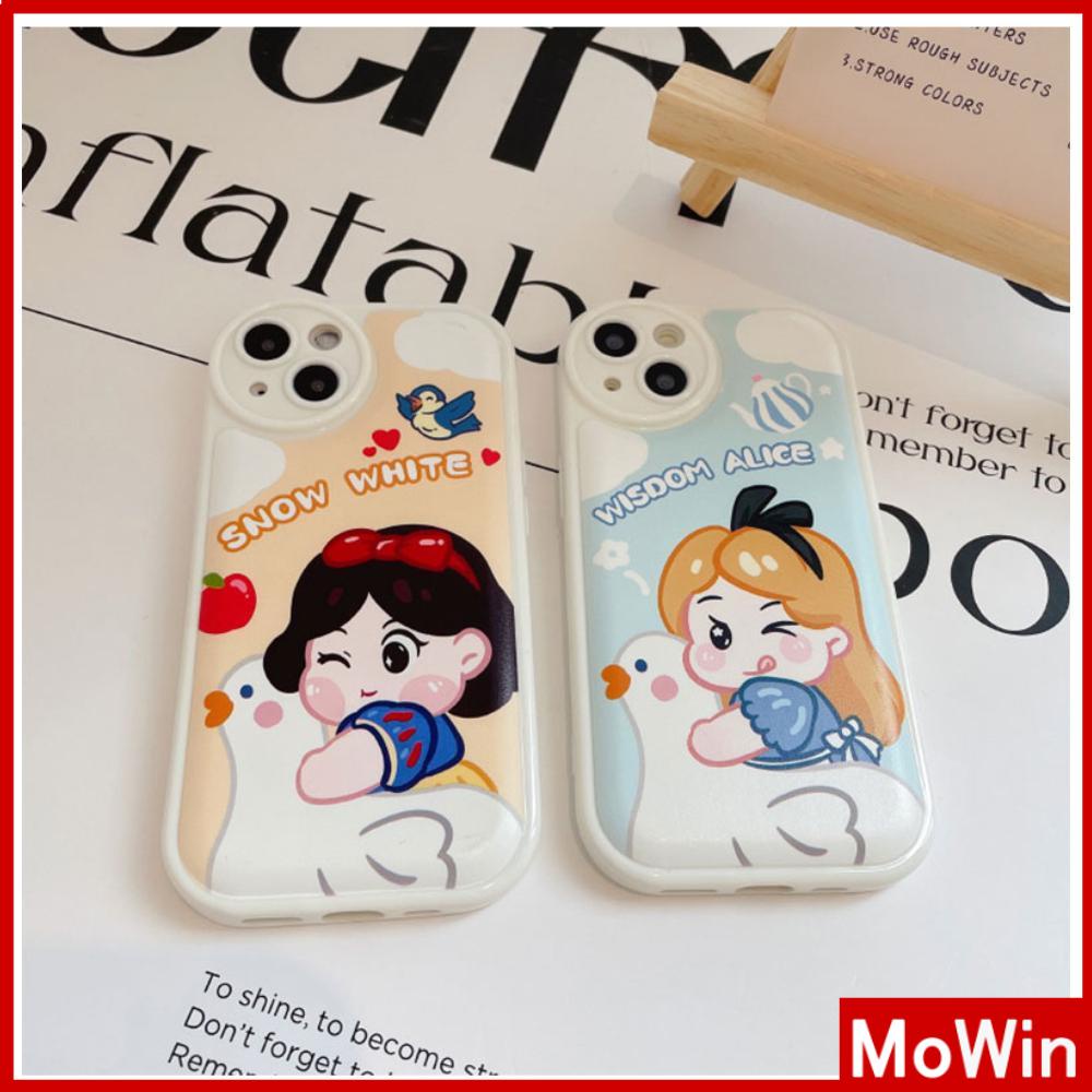 iPhone Case Silicone Soft Case TPU Airbag Shockproof Protection Camera Full Coverage Princess Cute Cartoon Compatible For iPhone 11 Pro Max 13 Pro Max 12 Pro Max 7Plus xr XS Max