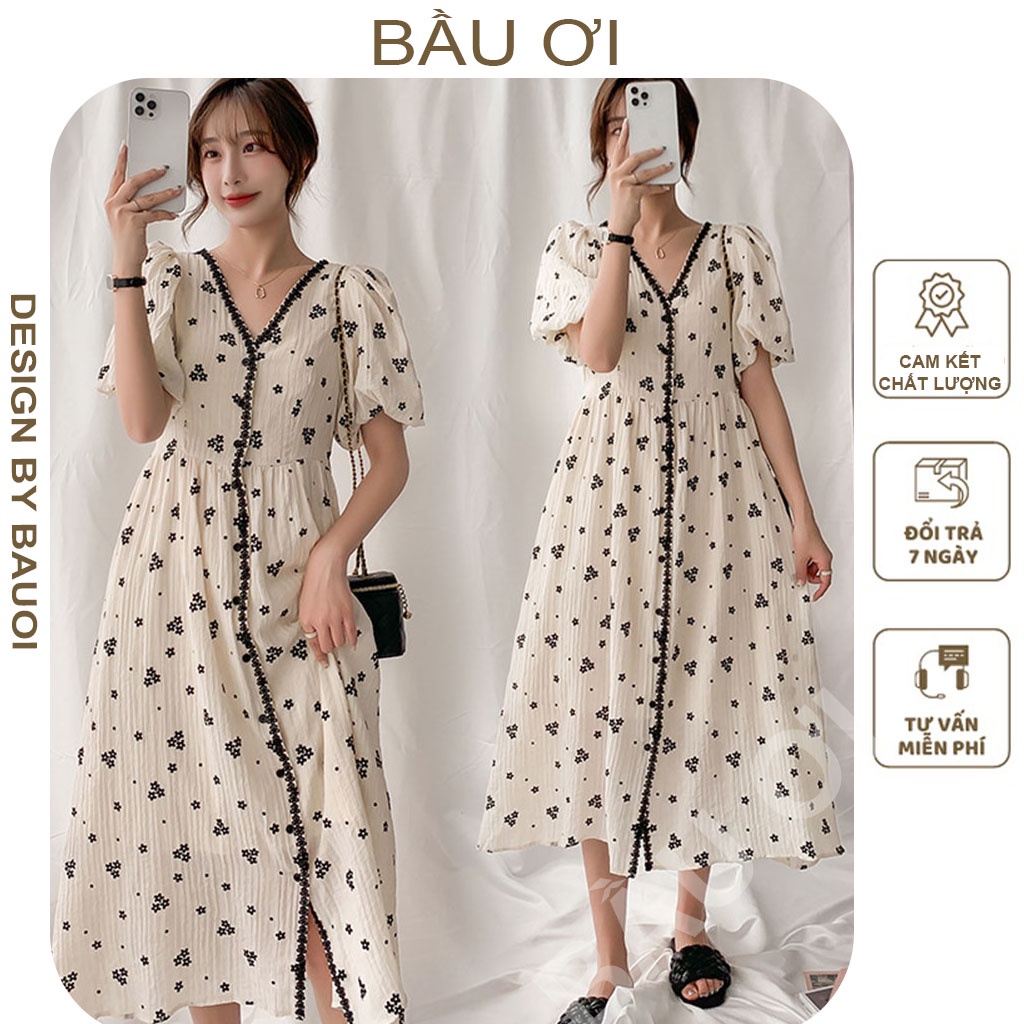 [BAUOII V28] ĐẦM BẦU CÔNG SỞ THỜI TRANG HÀN QUỐC - VÁY BẦU BABYDOLAL HÀNG THIẾT KẾ CHẤT MỀM MÁT MẶC ĐI LÀM ĐI CHƠI ĐI