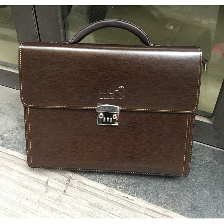(ST) Cặp da khóa số 068 | BigBuy360 - bigbuy360.vn