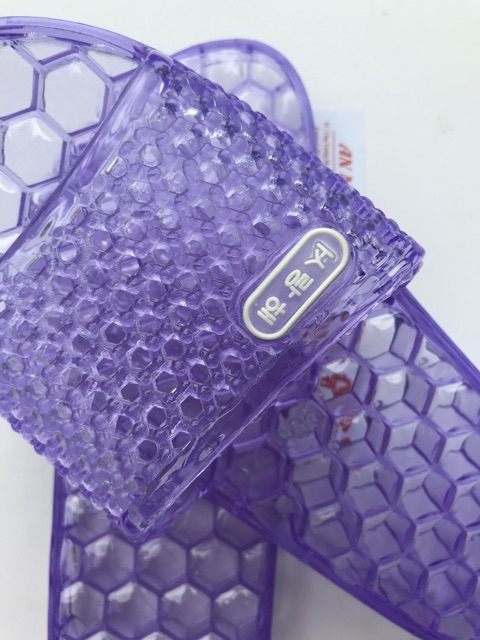 Dép Nhựa Trong Tiện Lợi  Đi Trong Nhà, Nhà Tắm Sạch Sẽ Nhanh Khô, không hút nước, Không Trơn Trượt