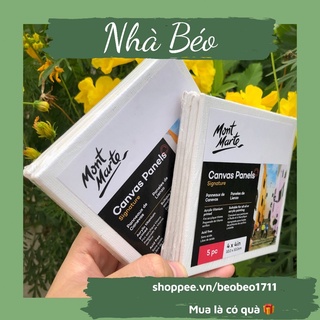 [BÁN LẺ 1 TOAN]TOAN VẼ ÉP CANVAS MONT MARTE SIZE(10*10)