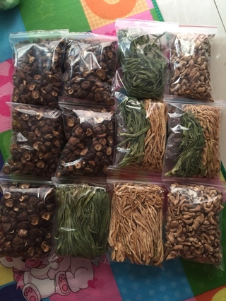 1kg củ cải trắng khô