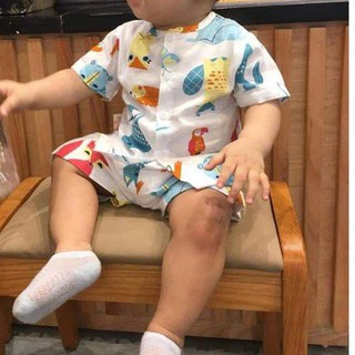 Bộ cộc tay xô cho bé hình thú
