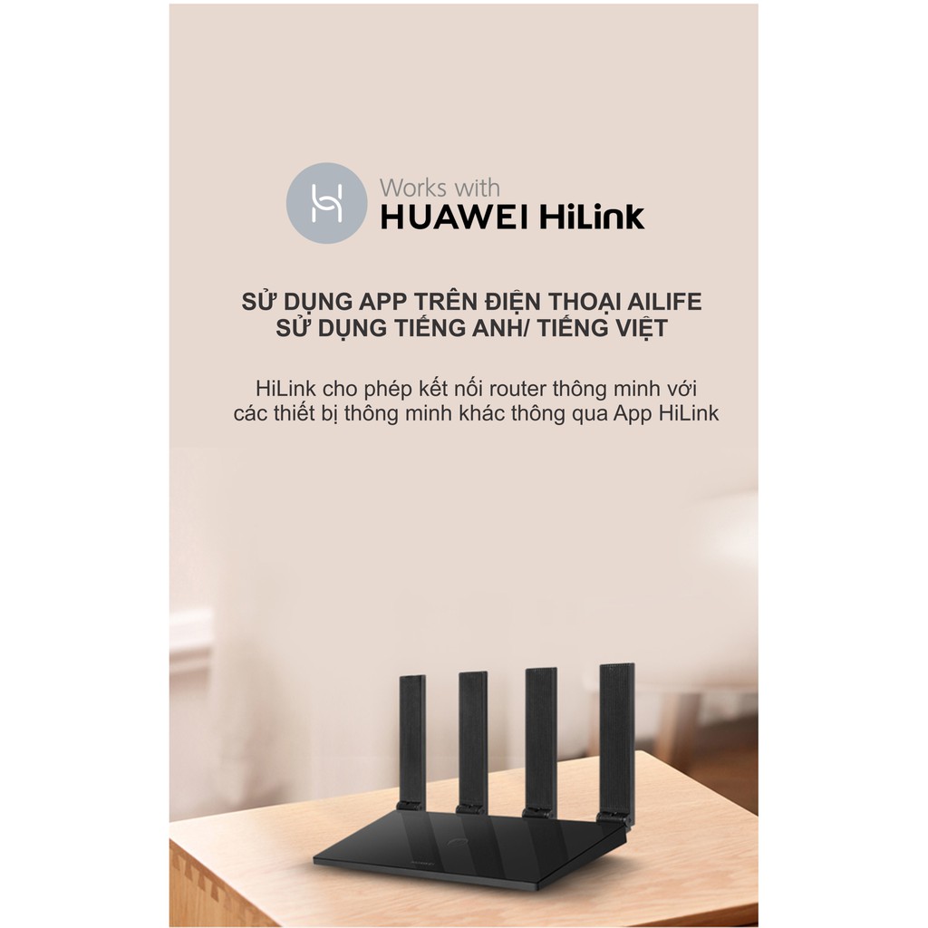 Phát Wifi Thông Minh Huawei WS6500 CPU800M 1200M Băng Tần Kép Hàng Nội Địa - Tặng Cáp 3 Mét | BigBuy360 - bigbuy360.vn