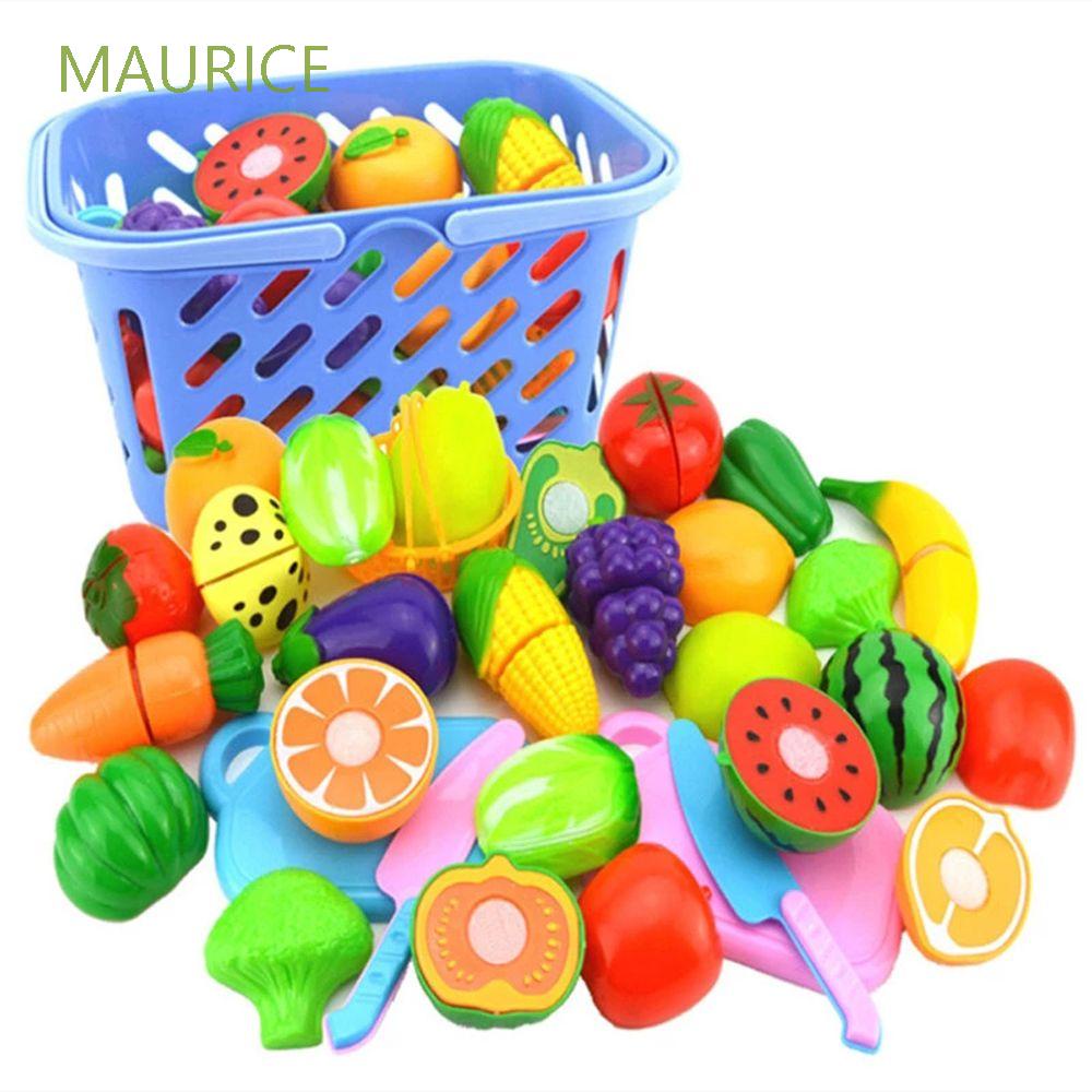 Đồ chơi trẻ em cắt rau củ quả bằng nhựa cho bé