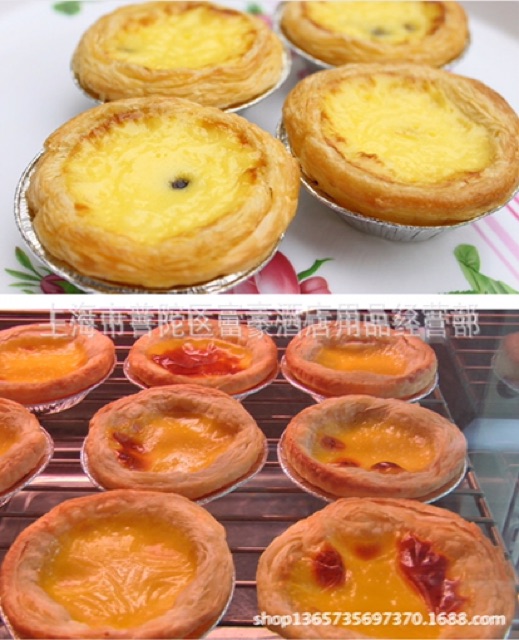 Khuôn thiếc làm bánh tart trứng