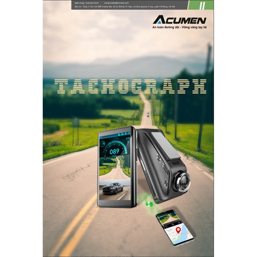 Camera hành trình ACUMEN D12(XD08) của Mỹ