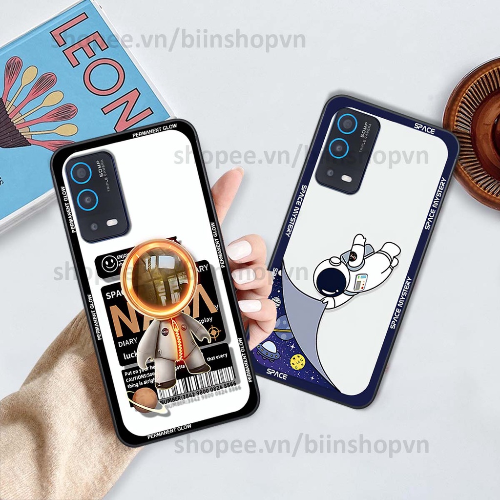 Ốp Oppo A54 / A55 phi hành gia vũ trụ space.x siêu đẹp, thời trang