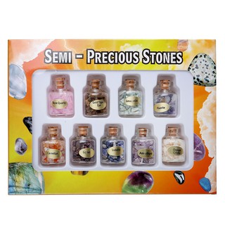 Set 9 Lọ Đá Thạch Anh Mini
