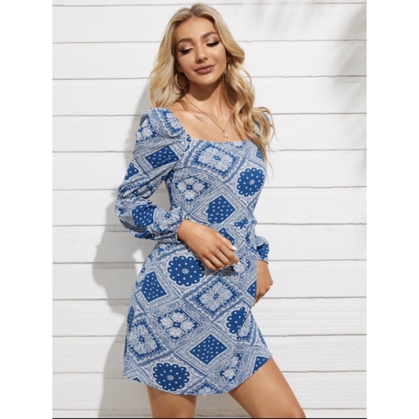 Vải voan chiffon hoạ tiết hình vuông MS1652