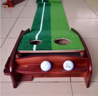 Thảm tập putting gỗ