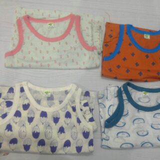 Bộ cotton giấy bé trai bé gái