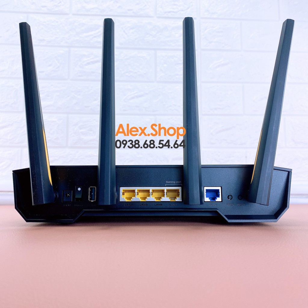 Asus TUF AX3000 Phát WiFi Gaming Lõi 3 1.5Ghz, Ram 512M Cổng Port Gaming AiMesh | BigBuy360 - bigbuy360.vn