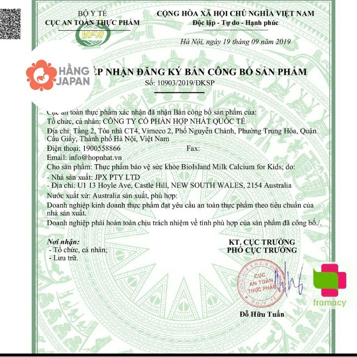 Canxi sữa Bioisland Nâu 90/150 viên Hàng ÚC - Bổ sung canxi cho bé từ 7 tháng tuổi