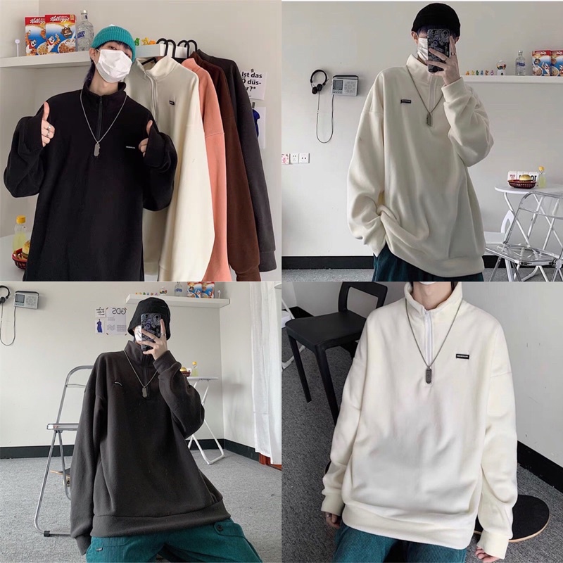 ÁO THUN TAY DÀI UNISEX FORM RỘNG MẪU IN THÂN SAU HÌNH DONUT | BigBuy360 - bigbuy360.vn